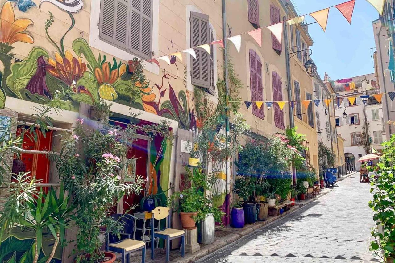 شقة Le Perchoir - Terrasse & Clim Au Coeur Du Panier مارسيليا المظهر الخارجي الصورة